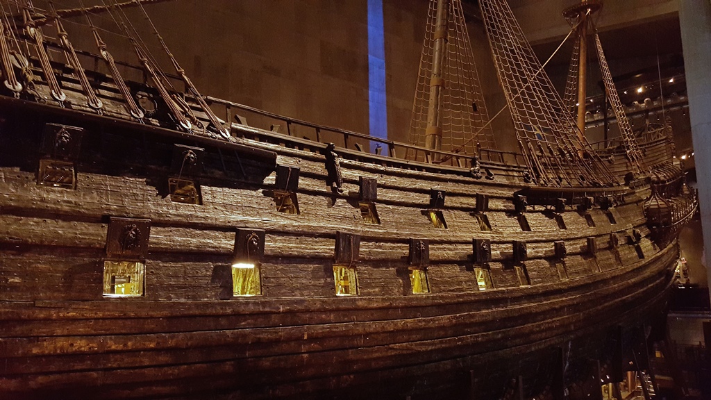 Vasa, Port Side Gunports